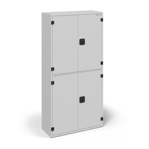 Шкаф для противогазов 24 ячейки ХПГ-24, 4 дверцы Шкаф для противогазов 24 ячейки ХПГ-24, 4 дверцы