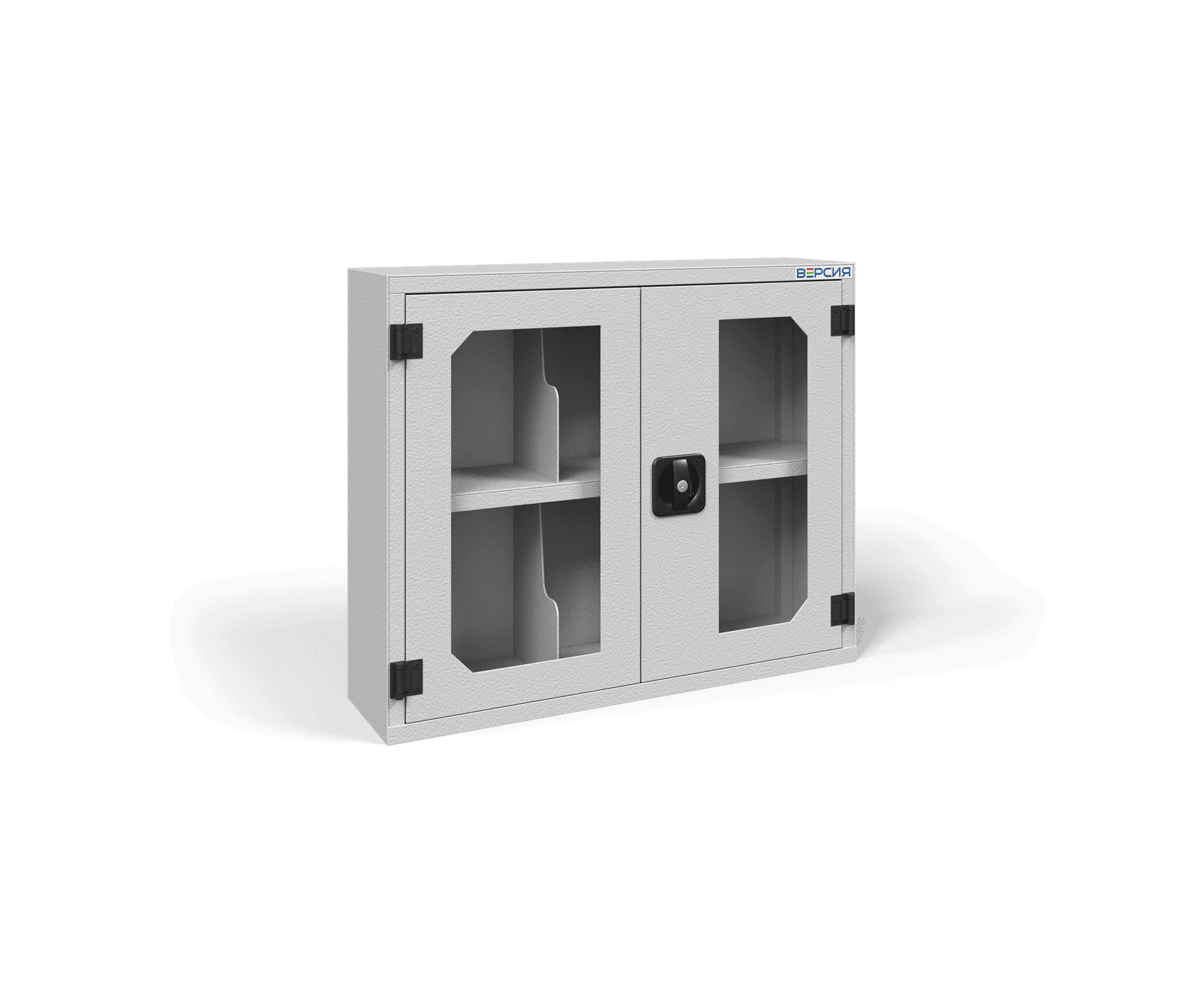 Шкаф для 6 противогазов ХПГ-6, дверцы из акрилового стекла Шкаф для 6 противогазов ХПГ-6, дверцы из акрилового стекла