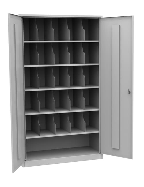 Металлический шкаф для противогазов ХПГ-25, с двумя дверьми+ниша Металлический шкаф для противогазов ХПГ-25, с двумя дверьми+ниша