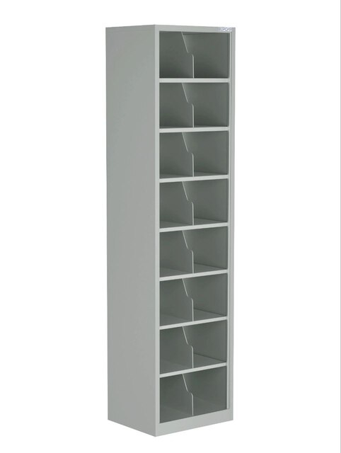 Металлический шкаф для 16 противогазов ХПГ-16, без двери Металлический шкаф для 16 противогазов ХПГ-16, без двери