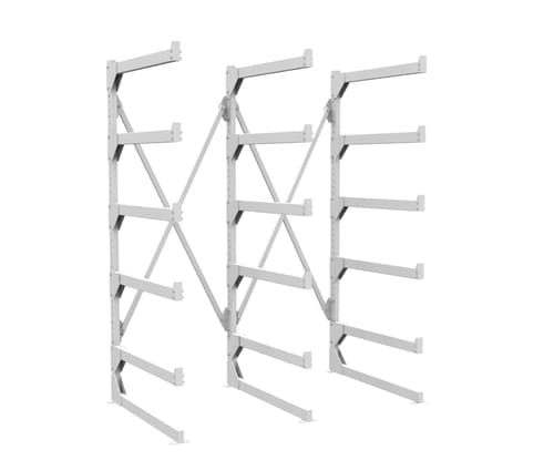 Стеллаж консольный металлический СтК-02 Стеллаж консольный металлический СтК-02