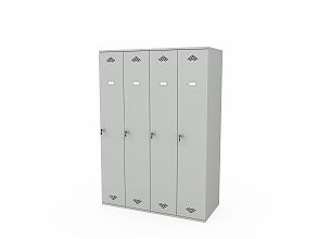 Шкаф гардеробный металлический COMFORT 1700/44 (1200)