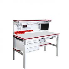 Стол промышленный СПН-1800х900КП ESD