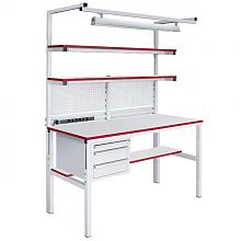 Стол металлический промышленный СП-1800х900 ESD