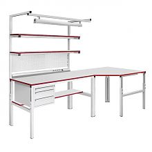 Стол металлический промышленный СП-1800х900 ESD
