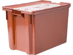 Ящик 600х400х400 Safe PRO мороз. сплошной с крышкой