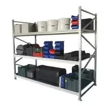 Стеллаж Longspan 3 2000х1800х400, 2 яруса, оц.