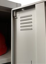 Шкаф металлический для одежды двухдверный 1850х520х500мм (2L-B1A-520)