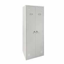 Шкаф металлический для одежды двухдверный 1850х520х500мм (2L-B1A-520)