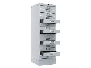 Многоящичный шкаф ПРАКТИК MDC-A4/910/15
