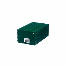 Пластиковый короб С-2-зеленый-прозрачный 250х140х100 мм