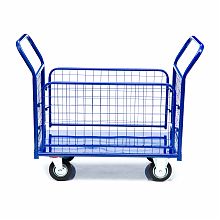 Тележка платформенная КПО-300С-200-И , с бортами, 600х1000мм