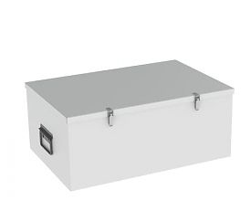 Ящик металлический для ветоши с крышкой ДВ-600-2 Ящик металлический для ветоши с крышкой ДВ-600-2