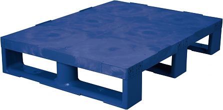 Паллет 800x600х150 сплошной, на 3-х полозьях (TR 680)