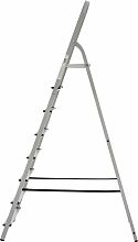 Стремянка стальная с алюминиевыми ступенями NV1130.8