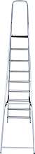 Стремянка стальная с алюминиевыми ступенями 130 мм и органайзером NV1138.7