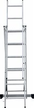 Лестница алюминиевая трехсекционная NV1230.6