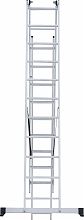 Лестница алюминиевая трехсекционная NV1230.11