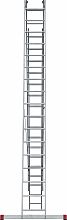 Лестница алюминиевая трехсекционная NV1230.17