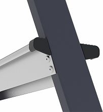 Стремянка стальная с алюминиевыми ступенями NV2130.3