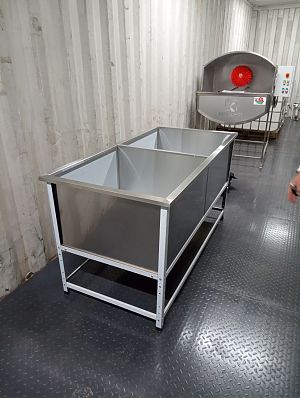 Ванна котломоечная двухсекционная ВК Ванна котломоечная двухсекционная ВК