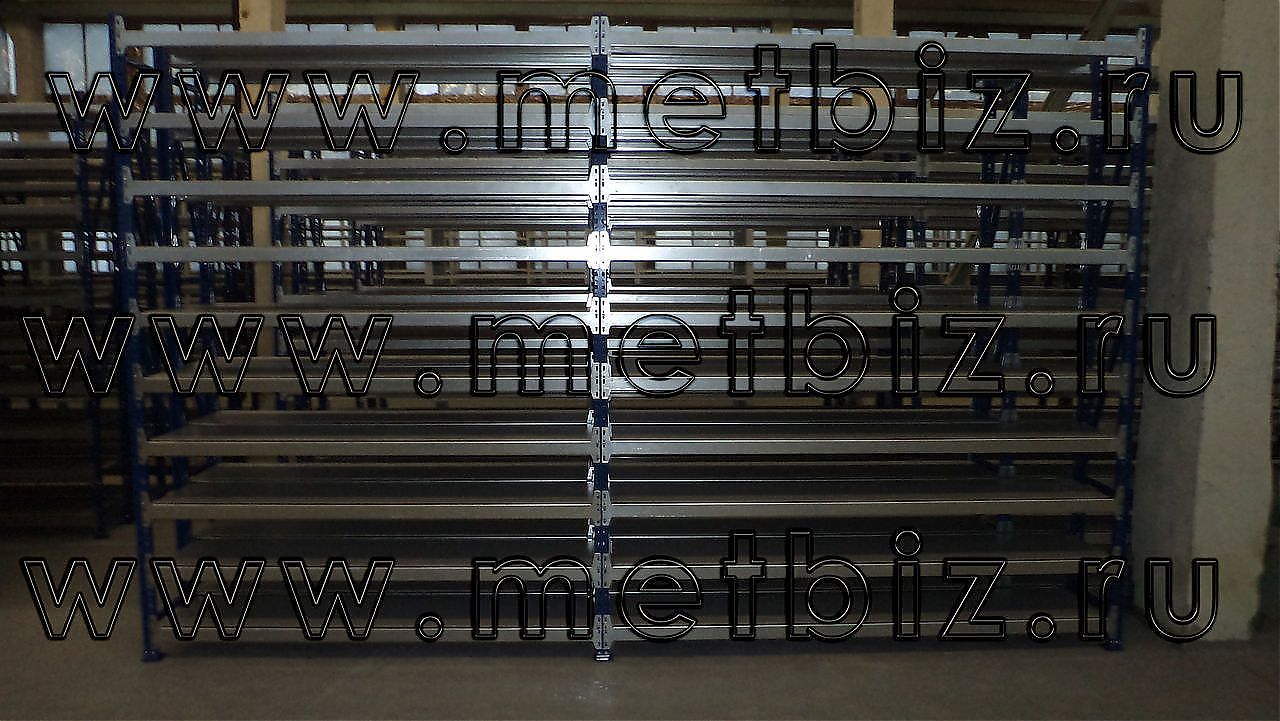 Среднегрузовые стеллажи 1000 ярусов