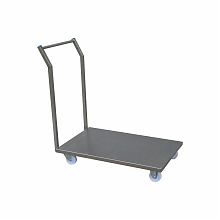 Тележка грузовая платформенная ТГП 1200x800x1000 Нержавеющая сталь