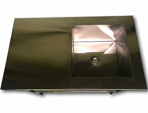 Ванна моечная с рабочей поверхностью ВМРП 1000x700x860