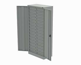 Шкаф для хранения комплектующих 1850х820х450 мм (RAL7035)