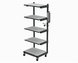 Подкатная стойка 1600х600x500 мм ESD (RAL7012)