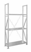Стеллаж MS U 300x100x100/3 (Нагрузка на полку 300, сплошная)