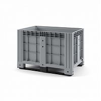 Пластиковый контейнер iBox 1200х800 сплошной на полозьях