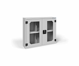 Шкаф для 6 противогазов ХПГ-6, дверцы из акрилового стекла Шкаф для 6 противогазов ХПГ-6, дверцы из акрилового стекла