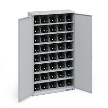 Металлический шкаф для противогазов ХПГ-40, с дверьми Про Металлический шкаф для противогазов ХПГ-40, с дверьми Про