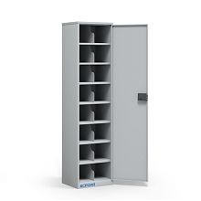 Металлический шкаф для 16 противогазов ХПГ-16, с дверью Металлический шкаф для 16 противогазов ХПГ-16, с дверью